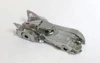 1989 BATMOBİLE 3D Metal Maket Bulmaca Puzzle modeli kitleri DIY lazer kesim 14+ Yaş 82+ parça - 4