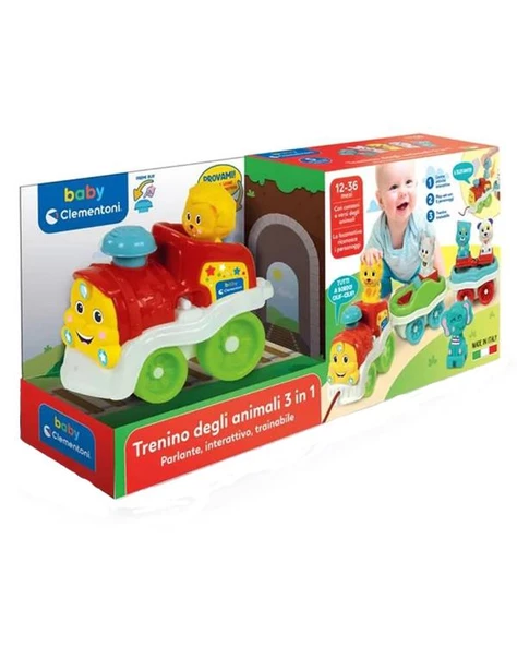 Baby Clementoni Bebek Hayvanlar Treni 17848