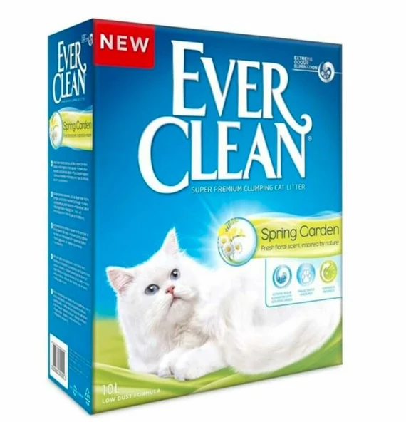 Ever Clean Spring Garden Çiçek Kokulu Kedi Kumu 10 L