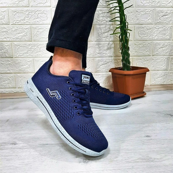 Jump 24937-24938 Lacivert Fuspetli  Hafif Rahat Spor Ayakkabı - 5