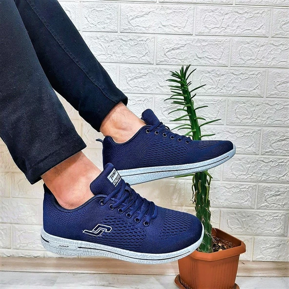 Jump 24937-24938 Lacivert Fuspetli  Hafif Rahat Spor Ayakkabı - 4