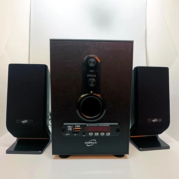 Korax 3101 Aux-Usb-sd-fm-bluetooth Destekli 1200w 2+1 Ses Sistemi - 2