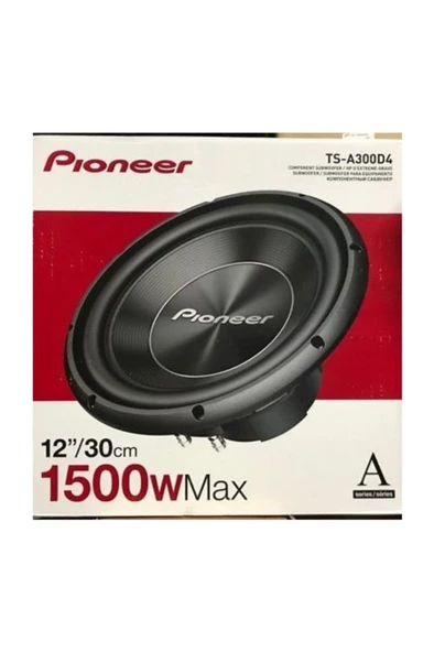 Pioneer Ts-a300d4 Çift Bobin Subwoofer 1500 Watt