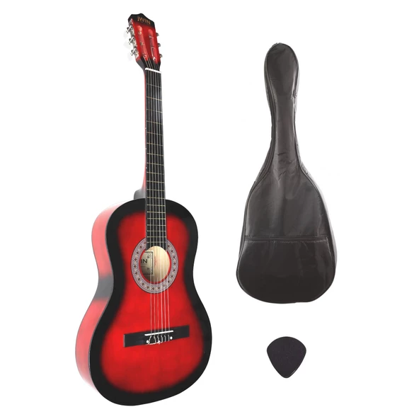 Jwin CG-3802 Klasik Gitar 100cm (Kılıf + Pena) - Kırmızı