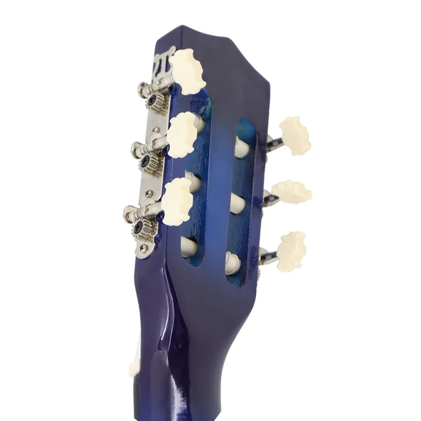 Jwin CG-3802 Klasik Gitar 100cm (Kılıf + Pena) - Mavi - Resim 3