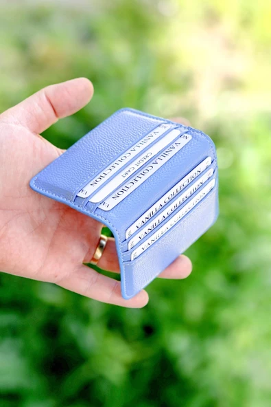 Unisex Deri Cüzdan & Kartlık Minimal & Ergonomik Model - Resim 5