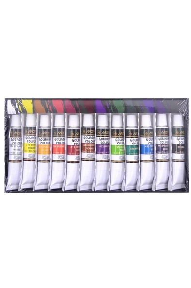 Maries 7312B 12x12 ml Guaj Boya 12'li - 2