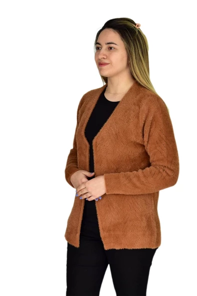 Kadın Yumoş Triko Hırka BGL-ST03359 - 8