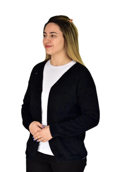 Kadın Yumoş Spor Triko Hırka BGL-ST03360 - Resim 7