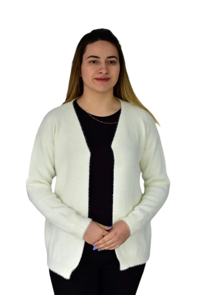 Kadın Yumoş Spor Triko Hırka BGL-ST03360 - Resim 6