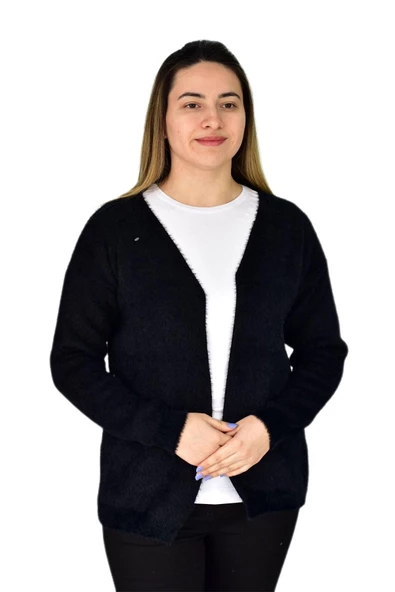 Kadın Yumoş Spor Triko Hırka BGL-ST03360 - Resim 3