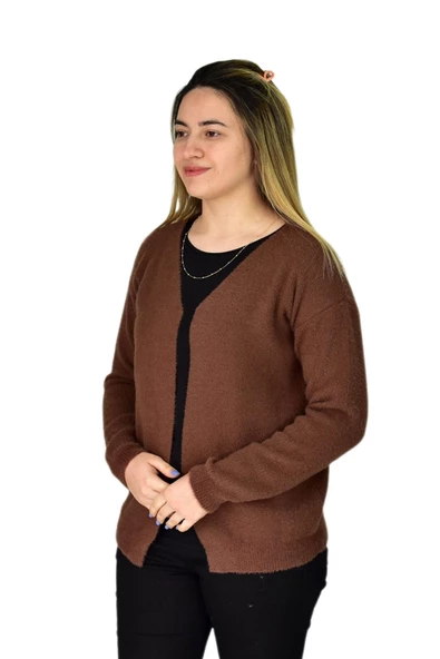 Kadın Yumoş Spor Triko Hırka BGL-ST03360 - Resim 10