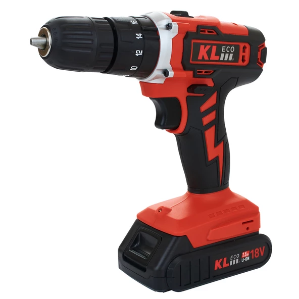 Kleco KETM1875 18V/1.5Ah. Akülü Darbeli Matkap ve 750W Avuç Taşlama Set - 3