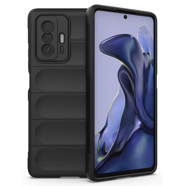 Xiaomi Mi 11T / Mi 11T Pro Kılıf Optimum Lens Çerçeveli Silikon Kapak - 2