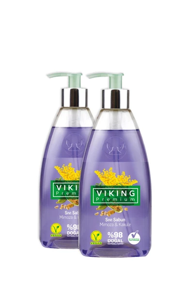 Viking Premium Sıvı Sabun Mimoza&Kakule 500 ml 2 Adet