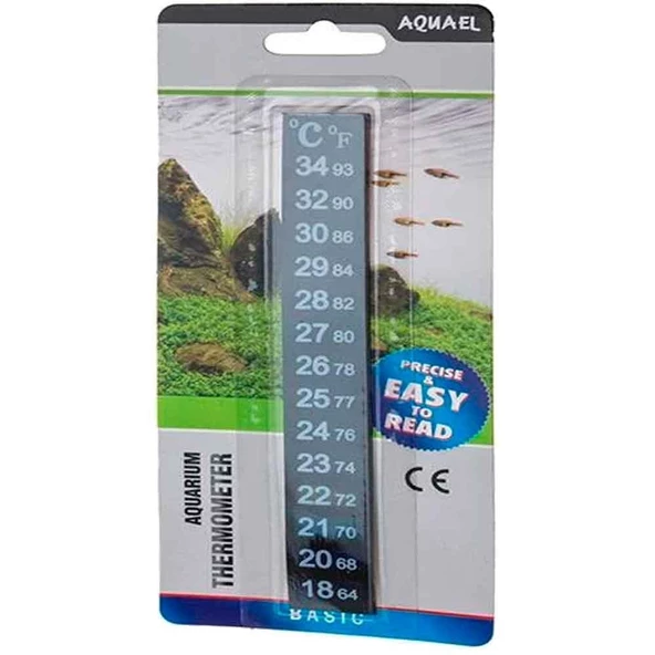 Aquael Akvaryum Termometre Yapışkanlı