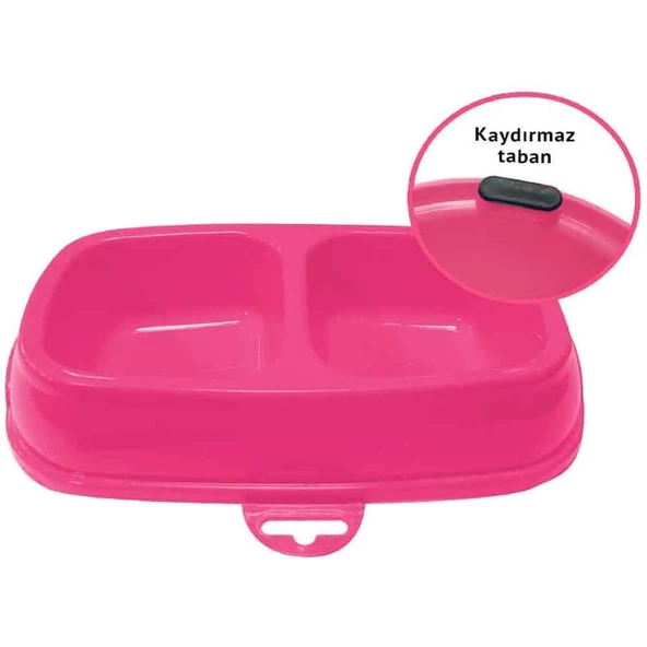 Mio İkili Plastik Kedi Mama Ve Su Kabı 2x250 ml - 5