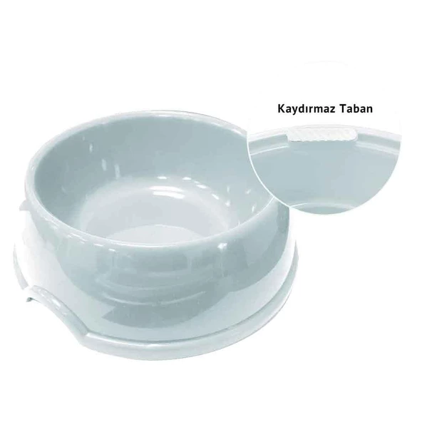 Mio Plastik Kedi Köpek Mama ve Su Kabı 22x7 cm - 4