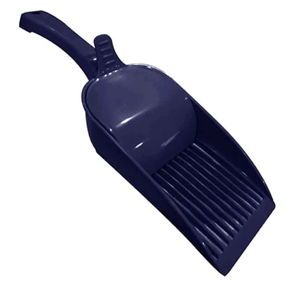 Strong Hazneli Kedi Kumu Toplama Küreği Lacivert 35 Cm