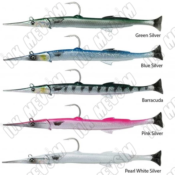 Savage gear 3D Needlefish Pulsetail 2+1 14cm 12gr Silikon Yem - Resim 2