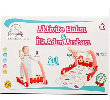 Babycim 0633/634 Aktivite Halısı ve İlk Adım Arabası - 3