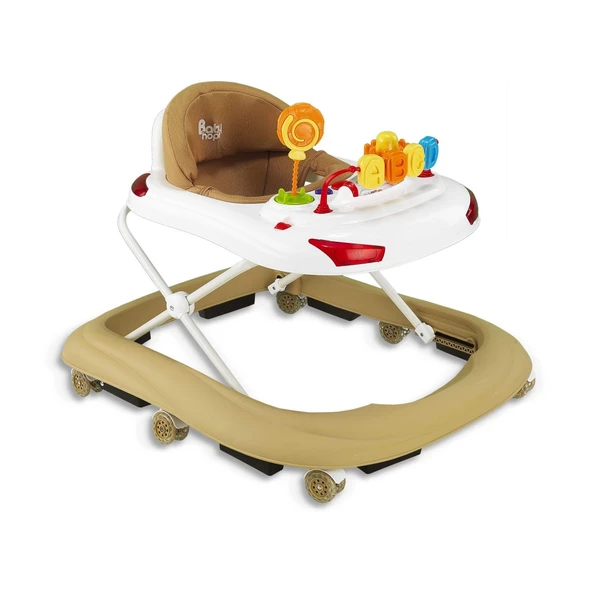 Babyhope 218 Tobby Yürüteç Oyuncaklı Lüks Yürüteç | Örümcek - 6