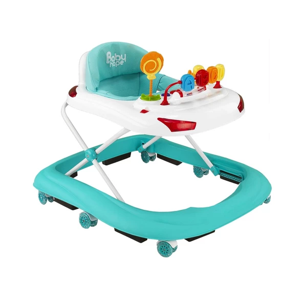 Babyhope 218 Tobby Yürüteç Oyuncaklı Lüks Yürüteç | Örümcek - 2