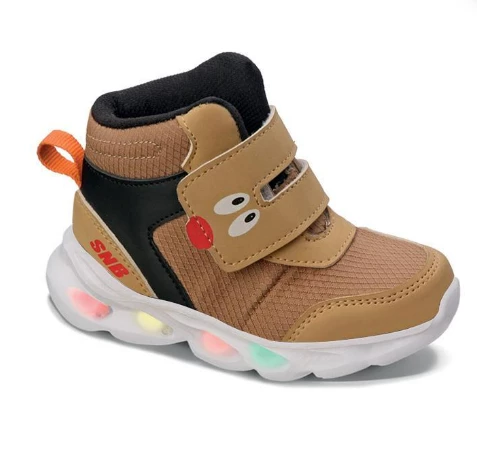 Sanbe 128 Y 9206 22-25 Numara Işıklı Erkek Çocuk Spor Bot - 5