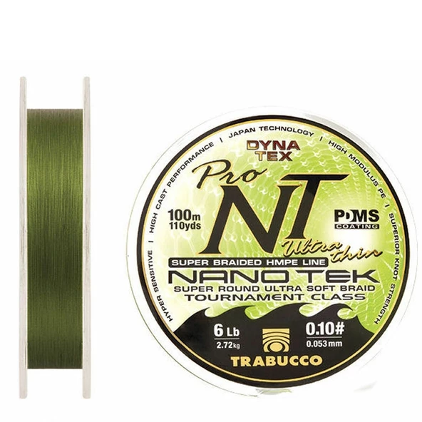 Trabucco Dyne Tex Pro NT Ultra Thin 100m İp Misina