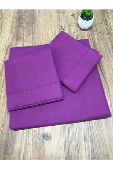 Mürdüm Çift Kişilik Çarşaf Takımı 240x260