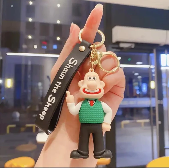 Koyun Shaun Karakterleri Anahtarlık Çanta Süsü - Resim 4