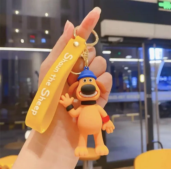 Koyun Shaun Karakterleri Anahtarlık Çanta Süsü - Resim 3