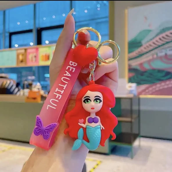 Deniz Kızı Anahtralık Çanta Süsü ürün görseli