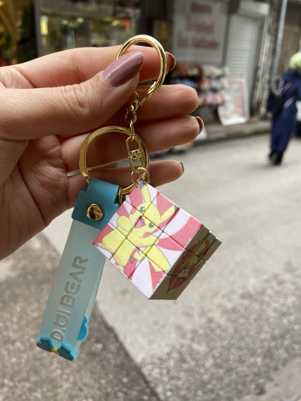 Pikaç Pokemon Anahtarlık Zeka Küpü - Resim 3