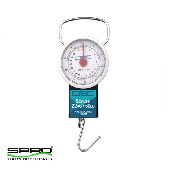 Spro C-Tec 22kg Balıkçı Tartısı