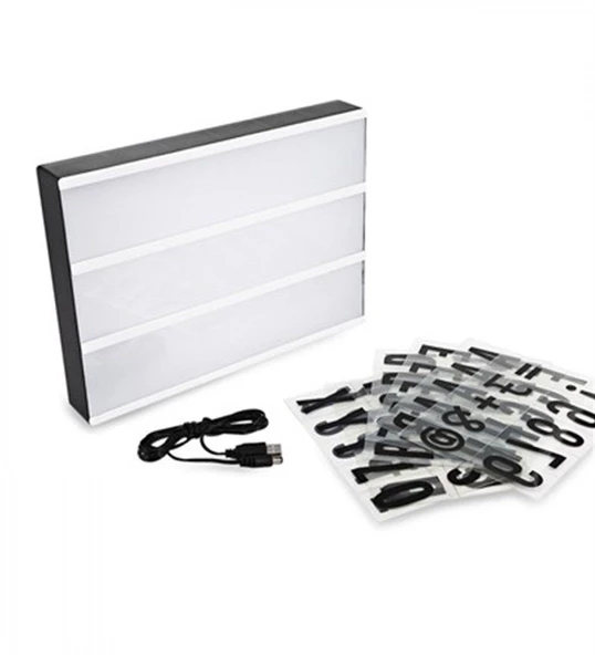 A4 Işıklı Mesaj Panosu Light Box - 4