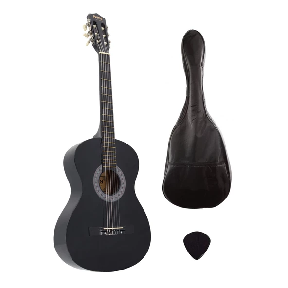 Jwin CG-3802 Klasik Gitar 100cm (Kılıf + Pena) - Siyah ürün görseli