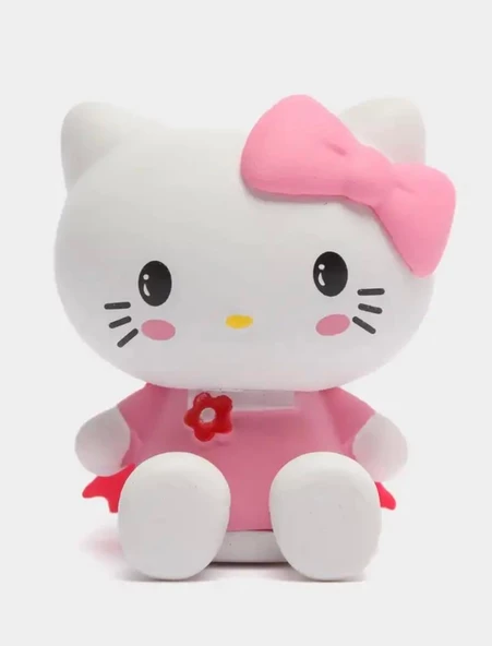 Kuromi My Melody Cinnamoroll Pochacco Pompompurin Hello Kitty 6 Parça Figür Seti - 6