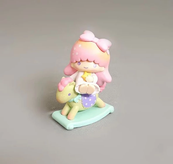 Kawai Sanrio 2 parça  Mini Figür Karakter - Resim 3