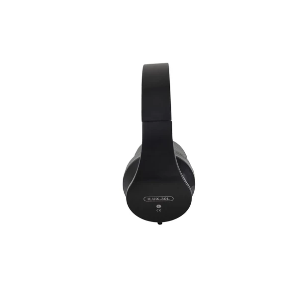 SKYPAL ILUX-30L Piyano Siyah Kulaklığı + Jak Dönüştürücü - 2