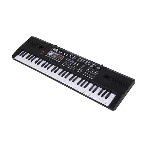 Jwin MK-1261B 61 Tuşlu Elektronik Org (Etiket. Adaptör Hediye) - 2