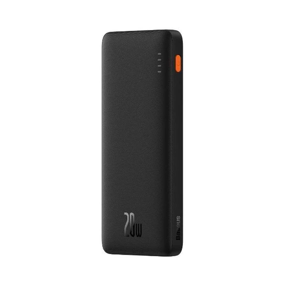 Baseus Ultra İnce 20W 10000mAh Süper Hızlı Taşınabilir Powerbank, Type C Kablolu Çip Korumalı Hafif Powerbank - 4