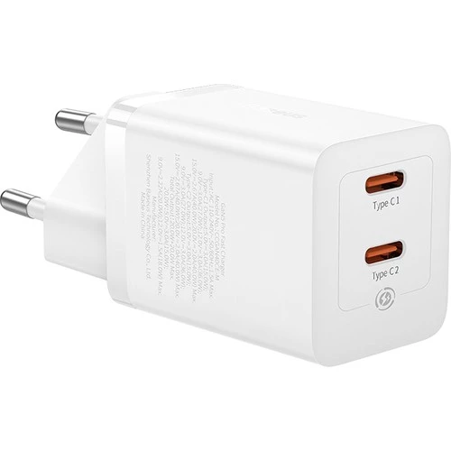 Baseus Gan5 Pro 40W Şarj Cihazı Beyaz - 2