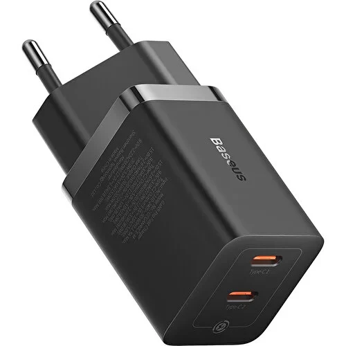 Baseus Gan5 Pro 40W Şarj Cihazı Siyah - 4
