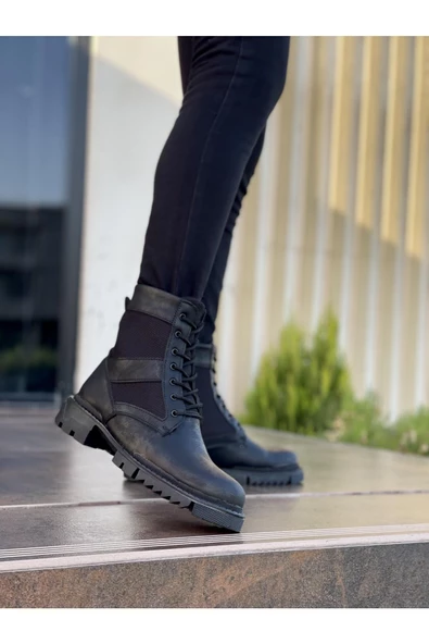 Muggo Men M746 Garantili Postal Erkek Bot - 5
