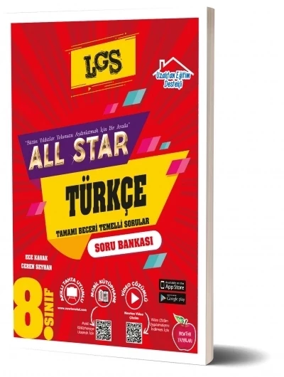 Newton 8.Sınıf All Star Türkçe Soru Bankası