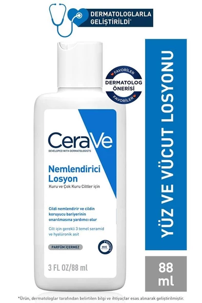 Cerave Moisturising Lotion Kuru & Çok Kuru Ciltler İçin 88 ml