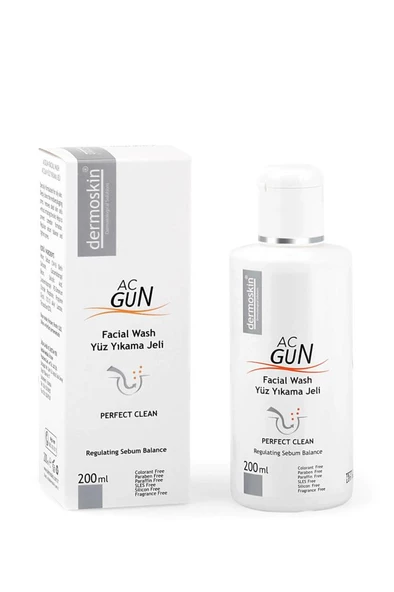 Dermoskin Acnegun Yüz Yıkama Jeli 200 ml