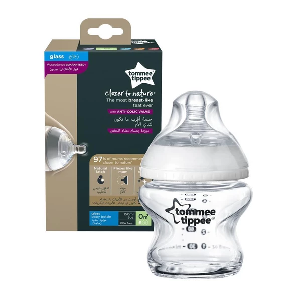 Tommee Tippee Closer To Nature Cam Biberon 150 ml