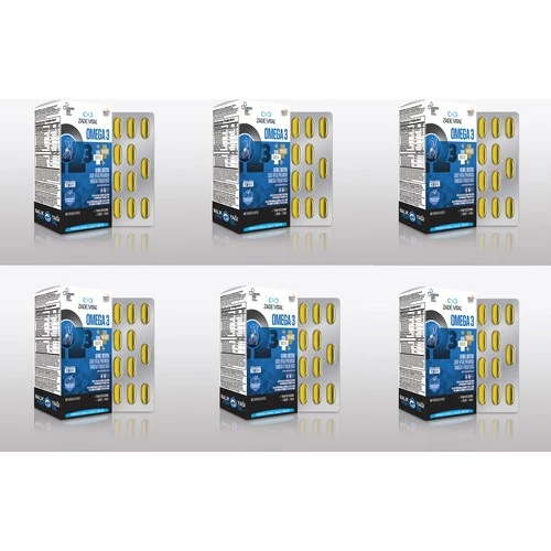 Zade Vital Omega 3 120 Mg Premium Balık Yağı 45 Kapsül 6'lı Paket ürün görseli 1